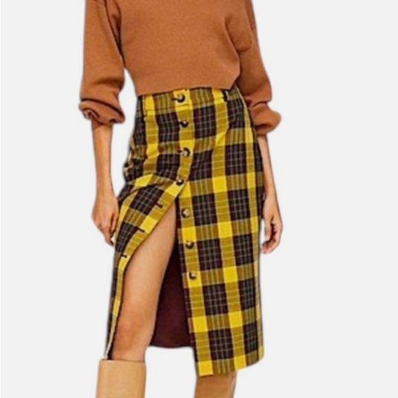 Wilfred Dresses & Skirts - Aritzia The Leona Check Skirt